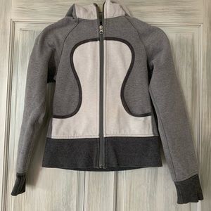 Lululemon Gray Scuba Hoodie